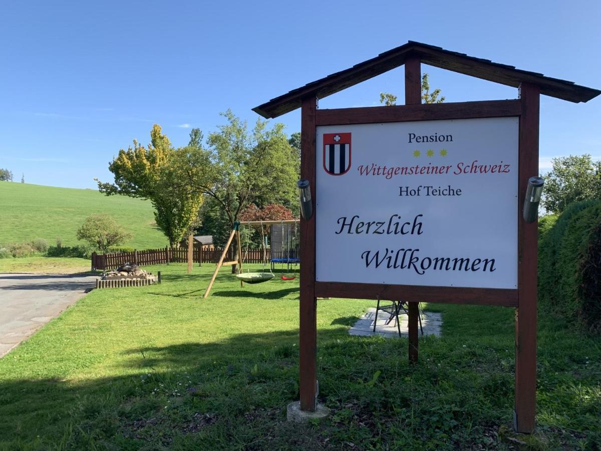 Pension Wittgensteiner Schweiz Bad Berleburg Exterior foto
