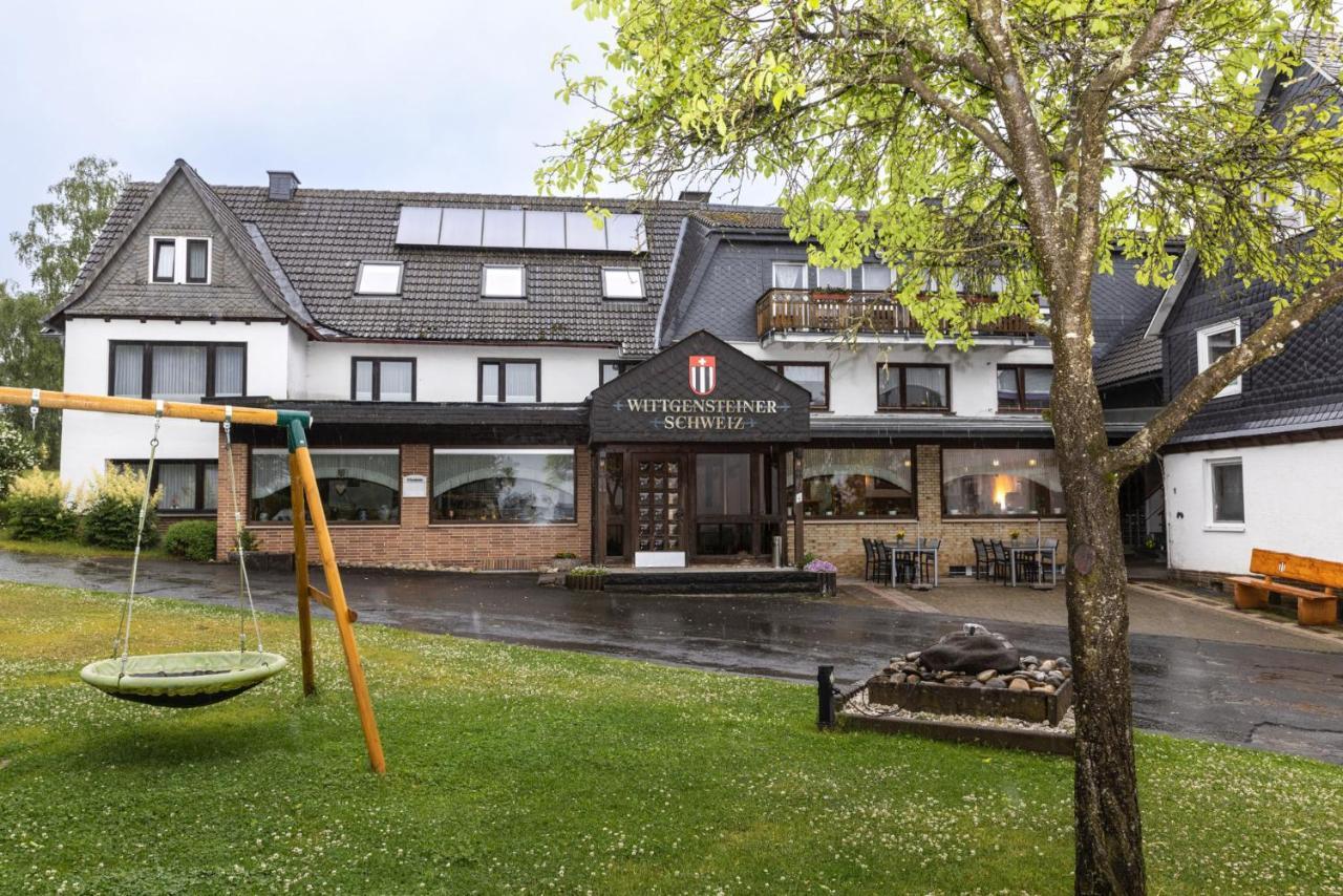 Pension Wittgensteiner Schweiz Bad Berleburg Exterior foto